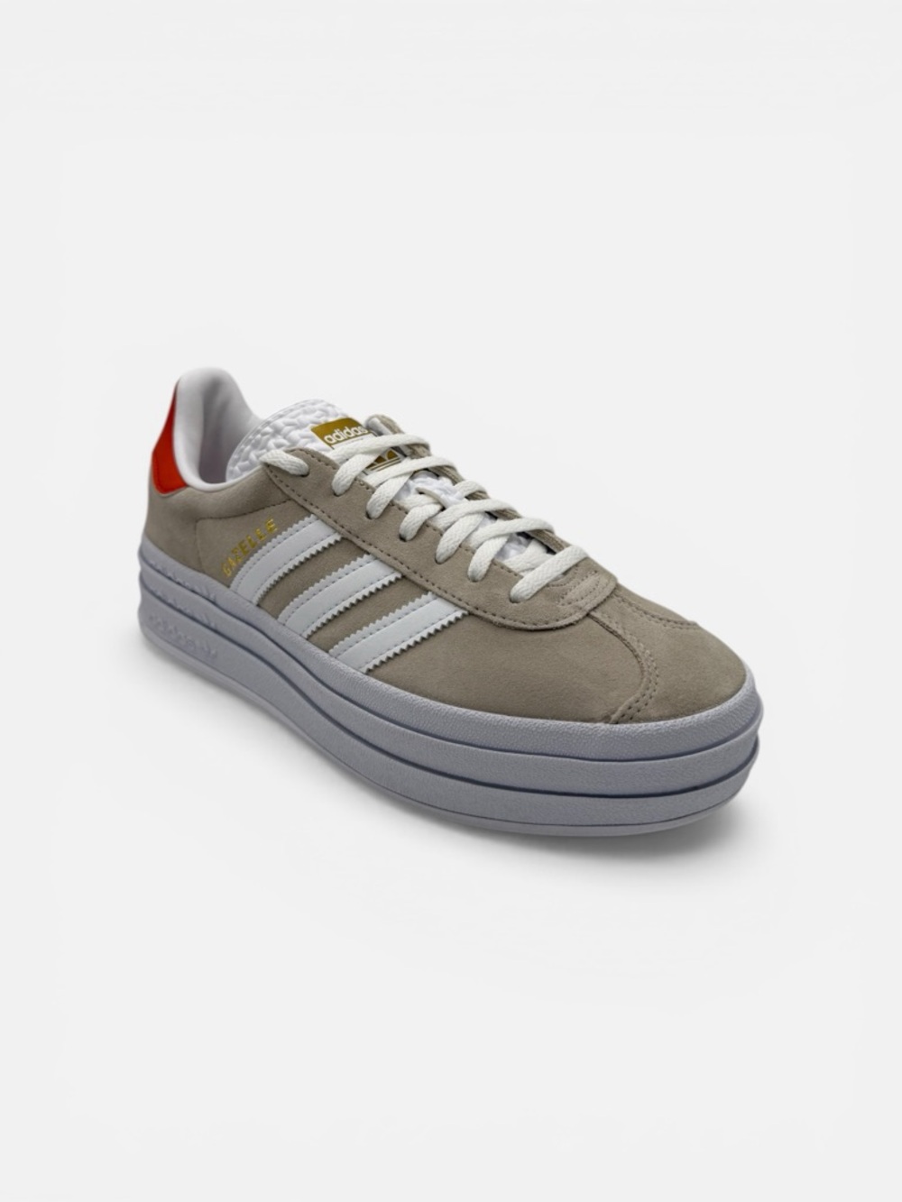 adidas Gazelle Bold women’s sneaker - wonder beige/collegiate orange - Picture 2 of 7